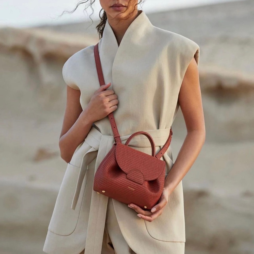 Polene Numero Un Nano Terracotta Lizard Brand New